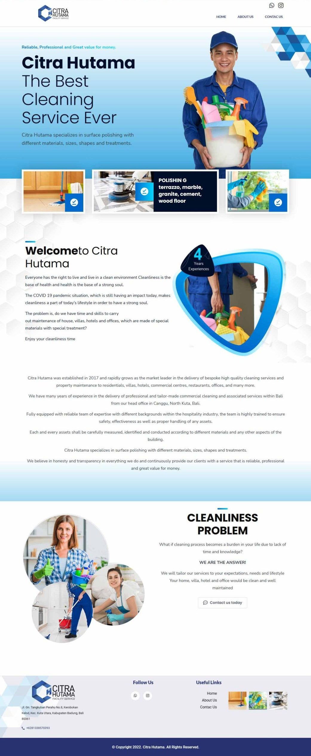 Citra Hutama by Inner Circle Tech Bali Web Design